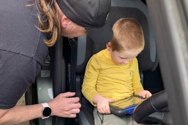 Founder of Auto Key Chase, Hannah Middleton, recently attended a job where a lady had lost all of her keys and this is when she met five-year-old Kenny.