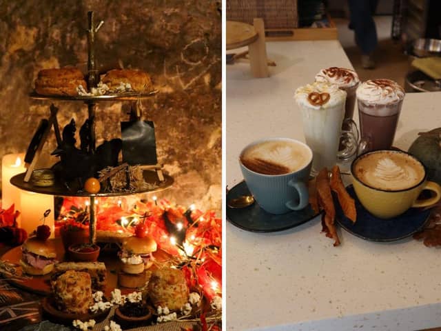 From black forest hot chocolate to french toast latte, there are autumn specialty drinks for everyone – and walking around the autumnal gardens with a warming beverage is encouraged.