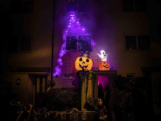 The owner of this Northampton house has gone above and beyond at Halloween for more than two decades. 2023 was no different.