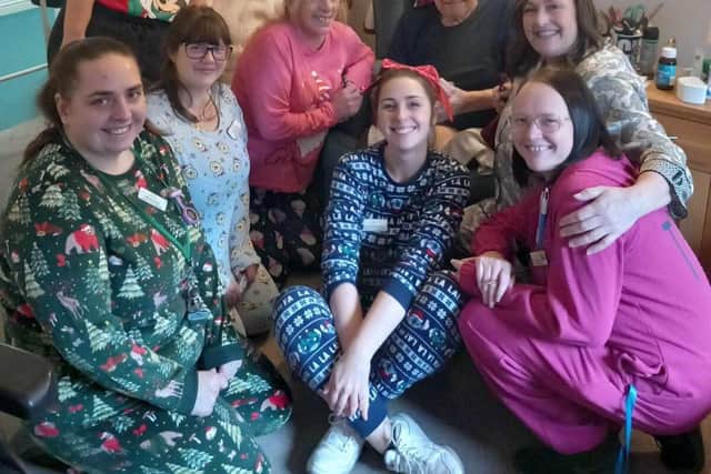 Staff Pyjama Parade in Robert's Room
