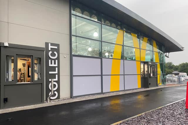 The drive thru at the M1 services near Northampton will open on Thursday June 22.