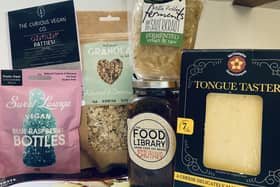 Vegan products from finalists of last year's Weetabix Northamptonshire Food and Drink Awards.
