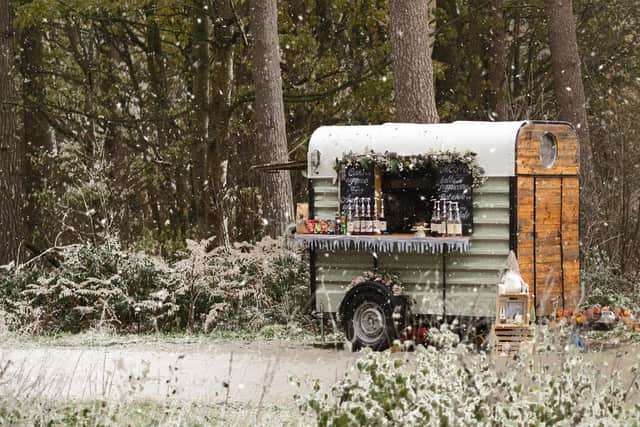Since the start of November, The Paddock Pantry has been based at Harlestone Firs every Thursday to Sunday from 8.30am until 4.30pm. Photo: Helen Tisbury Photography.