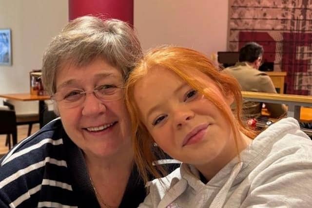 Phoebe with her Grandma