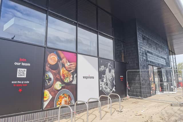 The former Firejacks site in Sixfields is being turned into a Wagamama restaurant