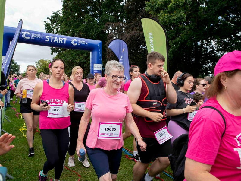 The 3k, 5k and 10k events took place in Abington Park on Sunday July 30, 2023.