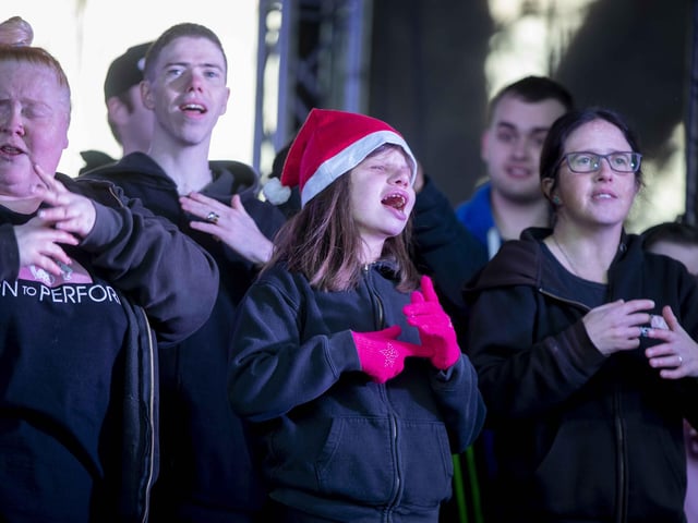 The festive event took place in Becket's Park on Saturday November 25 and saw plenty of family activities like ice skating, silent discos, live entertainment and more.