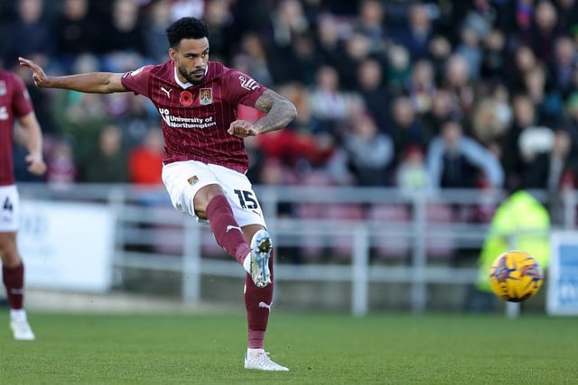 Kept things simple as Cobblers went back to basics and made life hard for Burton's attacking players. Mopped up when needed and worked well with his centre-back partner... 7.5