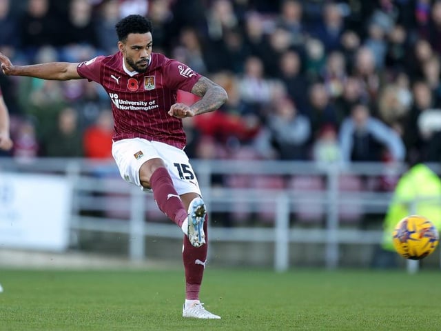 Kept things simple as Cobblers went back to basics and made life hard for Burton's attacking players. Mopped up when needed and worked well with his centre-back partner... 7.5