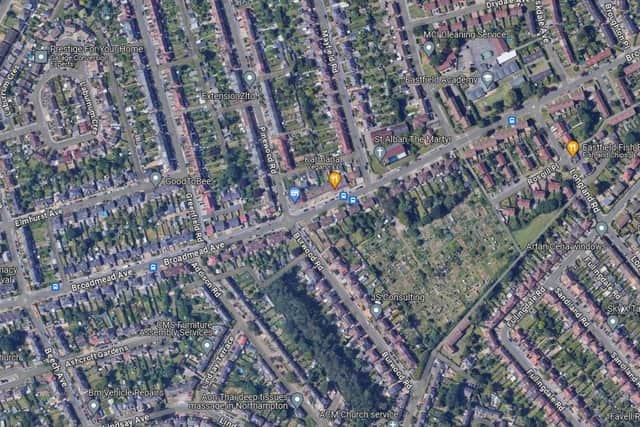 The duo were arrested in Broadmead Avenue.