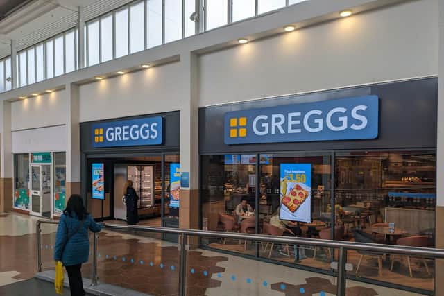 Greggs has expanded into 50 Cheese Lane in Swansgate Centre