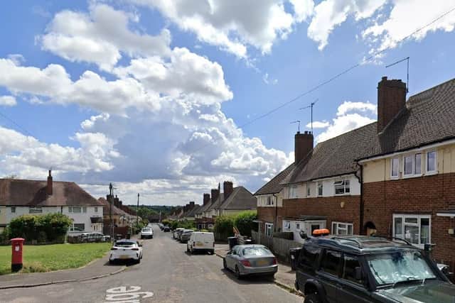 The incident happened in West Ridge, Kingsthorpe.