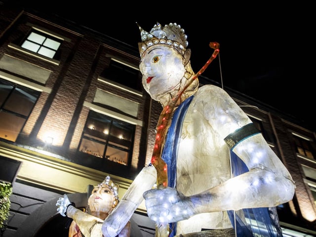 Celebrations for the festival of lights included a parade and entertainment in Northampton town centre on Saturday (November 4).
