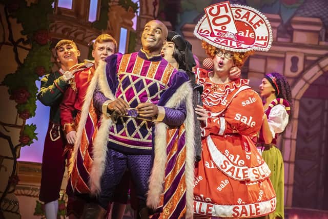 Ore Oduba is among the stars (photo: Pamela Raith)