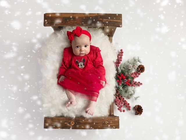 Three-month-old Hallie.