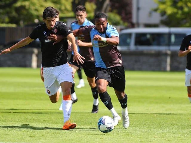 Likely to start the season on the left after his performances last year but Ryan Haynes will be snapping at his heels.