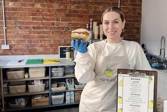 Spread opened in Adnitt Road, Abington in January 2023, less than three years after grazing tables kickstarted the business for Amy Adams. As the hobby gained momentum and the time came for Amy to return to her job in September 2019 following maternity, she never returned and took Spread on full-time. Her sandwiches are extremely popular in the town.