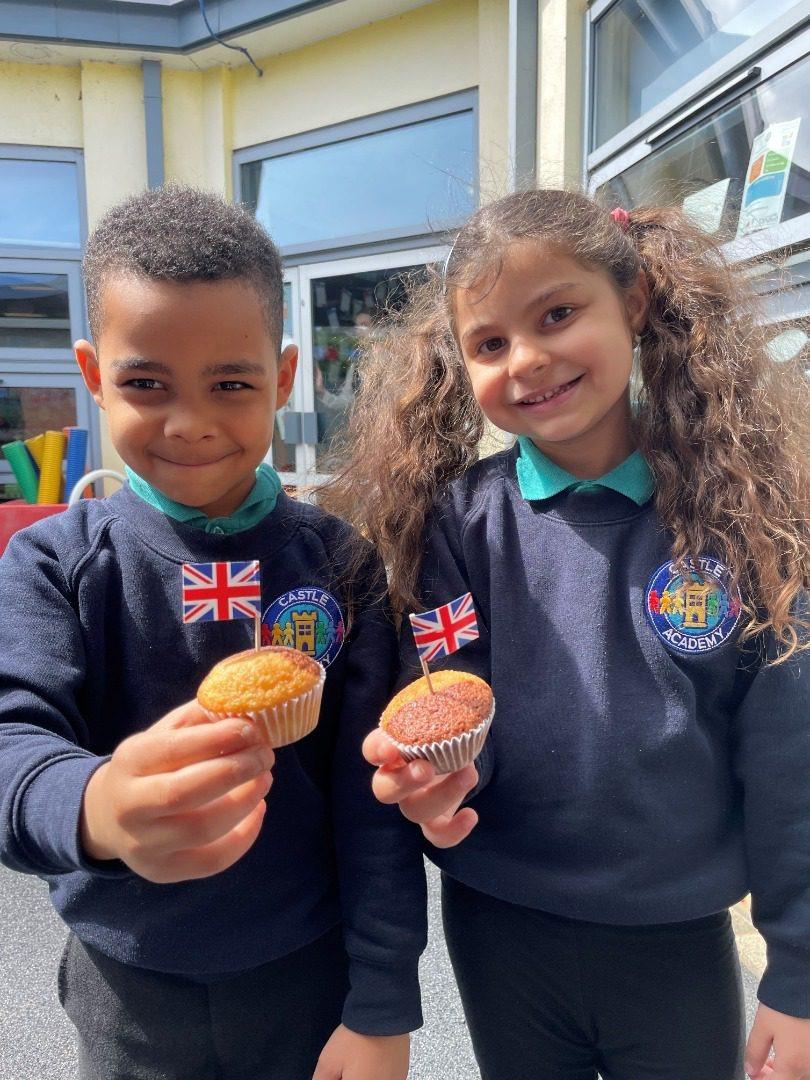 Pupils at Castle Academy enjoyed ‘street parties’ as part of their celebrations for the King’s Coronation.