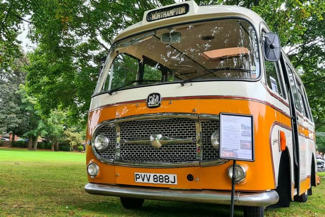 The coach was sourced during the pandemic, and has visited a number of heritage fairs this summer following its restoration.