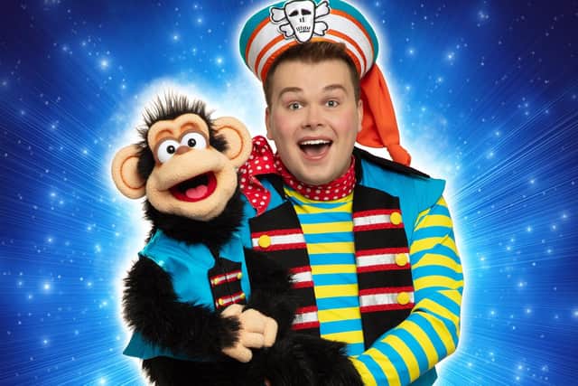 Ventriloquist Max Fulham joins the panto cast as Smee