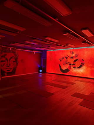 The Hot Room at SooYoga, Sol Central. Hosting a Reiki weekend