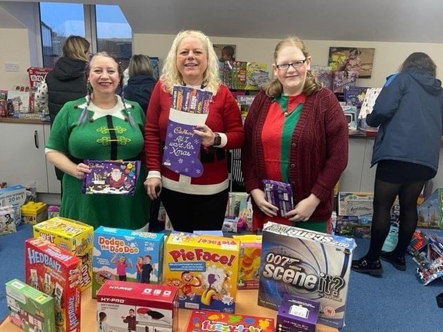 The Spring Charity hosted a present pick on December 19. Since July, charity manager Tracey Hamilton collected donations of new toys and gifts for families who may have otherwise struggled to buy presents due to financial troubles. The present pick was set up like a shop so families could select their gifts but did not have to pay, and presents were given to 344 children across the day.