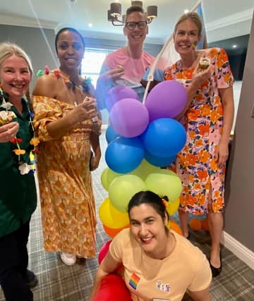 Staff at Brampton View Care Home Unite to Celebrate Pride Month