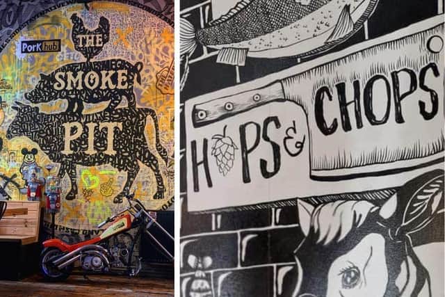 Brothers James and Matt Ingram co-own The Smoke Pit and Hops and Chops.