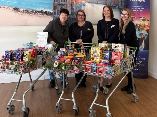 Generous residents support Northamptonshire Easter egg appeal 2026 /Jeanette Walsh