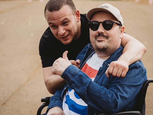 The family day of food, music and games was attended by nearly 700 members of the Northampton community, who wanted to show their continued support.
