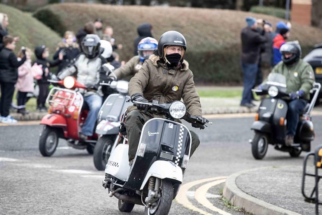 The charity motorcycle ride started at Northampton Active in Bedford Road on Sunday January 7. Nearly 900 riders took part.