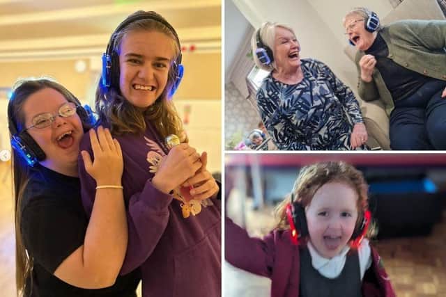 The Silent Disco Project engages participants of all ages and abilities, while allowing them to express themselves freely and connect with others in an inclusive way.