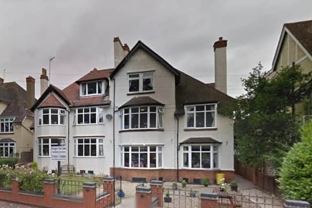 Abington Park View Care Home in Wellingborough Road.