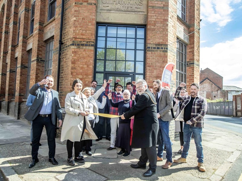 The Grade II listed former shoe factory has been converted into 89 stylish apartments by the OEH Group