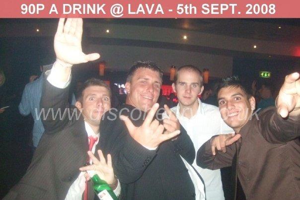 Nostalgic pictures from a '90p a drink' night out in town