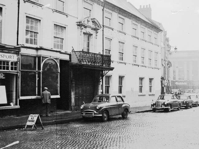 Peacock Hotel, Market Square, Northampton, January 6, 1959