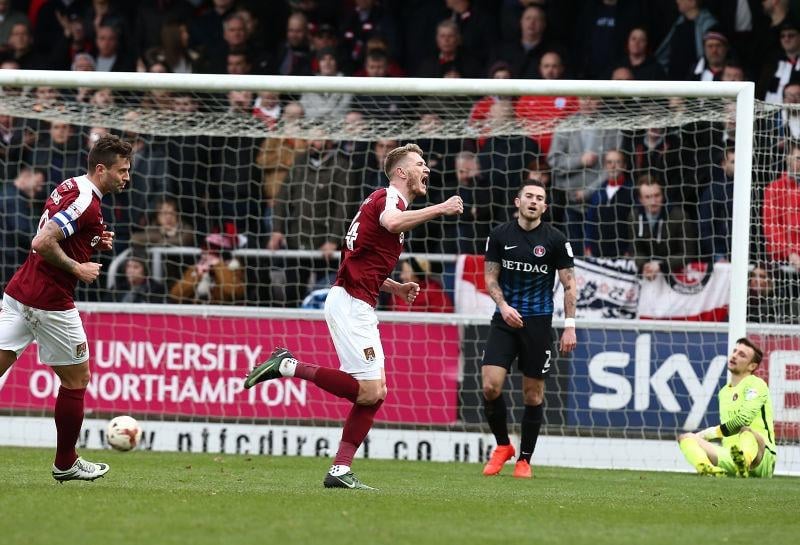 March 4th, 2017, League One - Northampton 2 (Smith, O'Toole) Charlton 1 (Botaka)
