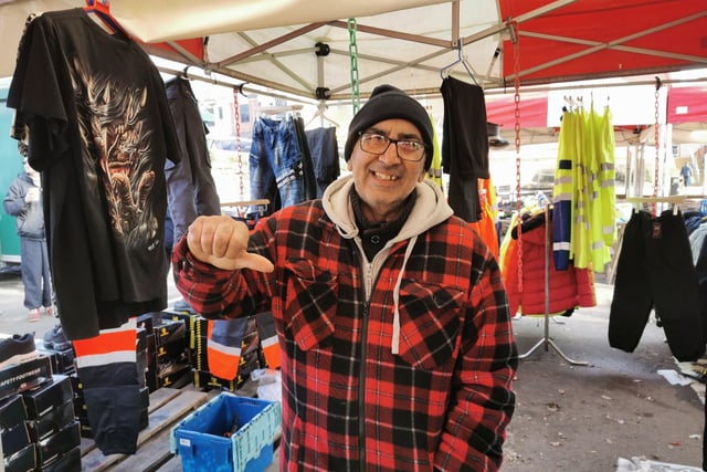 Phil Lekra, who runs a workwear stall, said: "I'm 98 percent down. It's the first time I've worked in Northampton that I'm losing money, I've been working here for eight years. We travel from Luton. I'll give it another week or so and see what happens. In my eyes I would think this is a mistake. If it carries on like this I'm going to look elsewhere."