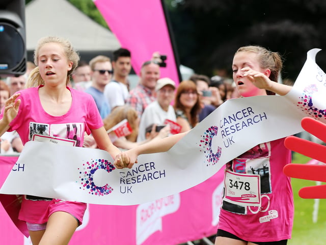 2014 - 5k Race for Life at Abington Park, Northampton.