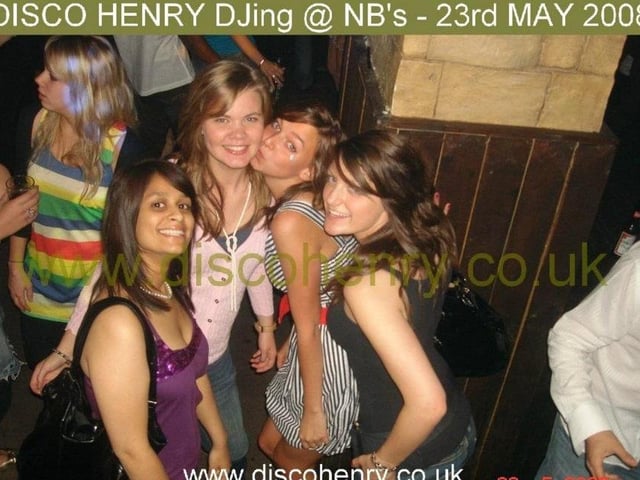 Nostalgic pictures from a Friday night out at NB's