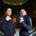 Northampton's Chantelle Cameron and Katie Taylor are ready to do it all again at the 3 Arena in Dublin on Saturday (Picture: Mark Robinson / Matchroom Boxing)