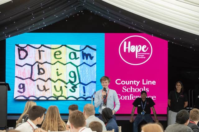 The first ‘For Students By Students Conference’ was organised by the school’s head boy at the time, Jack Bott, as he was passionate about starting these conversations following a number of local incidents in 2023. Photo: Art Conaghan.