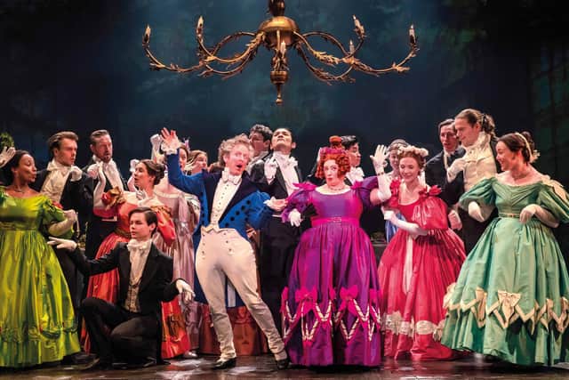 LES MISERABLES UK TOUR. Ian Hughes 'Thenardier' and Helen Walsh 'Madame Thenardier'. Photo Danny Kaan