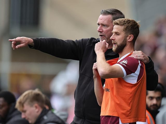 First league appearance since returning. Only played a few minutes but one moment of class broke up a Bolton attack and set Cobblers away on the break... 6.5