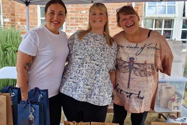 Stall Holders brought beautiful hand crafted items to sell