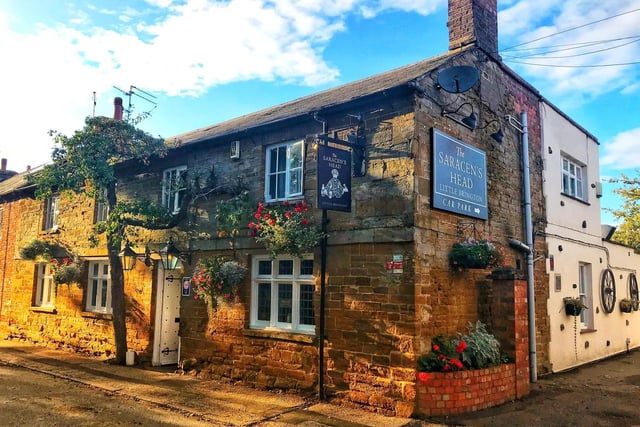 Coming in at number six is The Saracen’s Head, an award-winning pub and restaurant. The team believes their bar area is the perfect place to enjoy a drink with friends and family. Rating: 4.6 stars based on 474 Google Reviews. Location: Main Street, Little Brington, NN7 4HS. Phone number: 01604 770640.