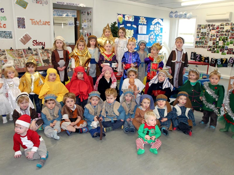 The stars of the show at Rocking Horse Day Nursery.