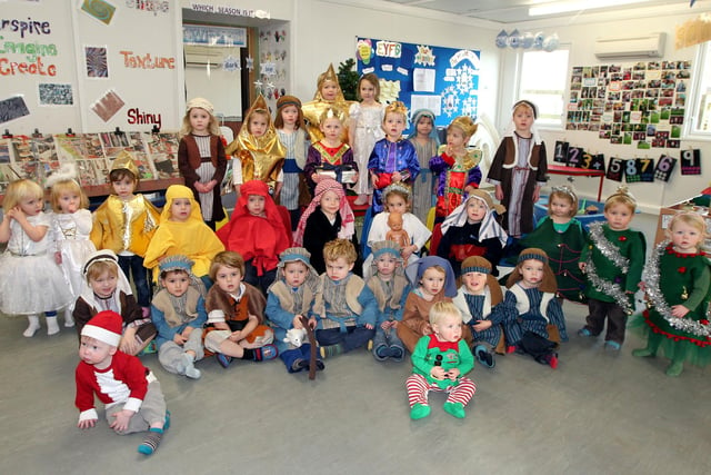 The stars of the show at Rocking Horse Day Nursery.