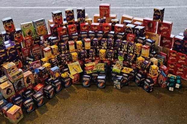 This year’s Easter egg run is being held on April 19, when the donations will be delivered to Northampton and Kettering General Hospitals.