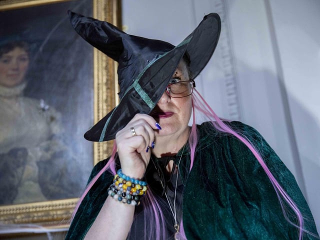 The abbey hosted a Witches' Spooktacular on Saturday (October 28) and will host the same event on Tuesday (October 31).